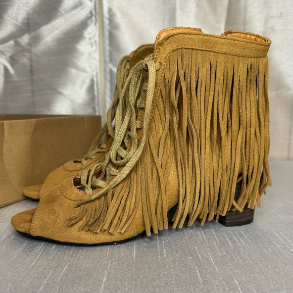 Joyfolie Dahlia Fringe Bootie - Picture 11 of 13